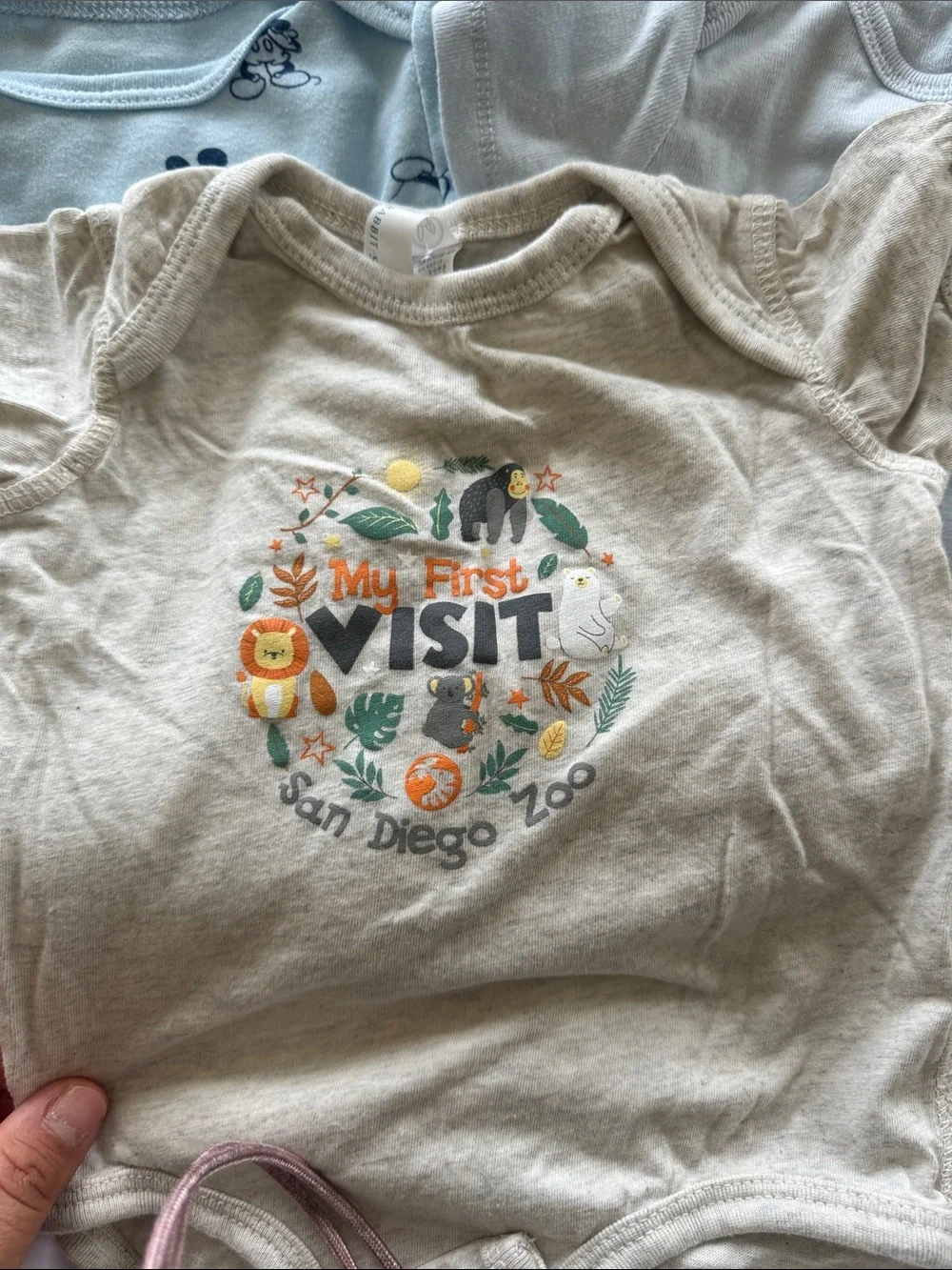 Bundle 11 Baby Short-Sleeve One-Piece Bodysuit  size 6-9 months
